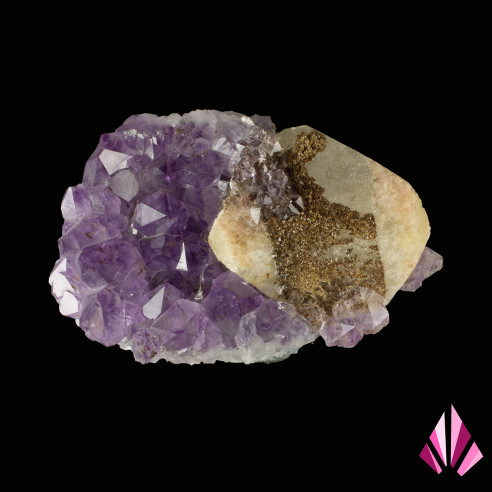 Amethyst calcite Rio Grande Brazil