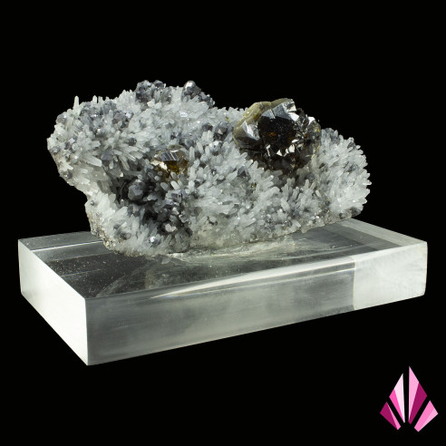 Cleophane sur quartz Ref416