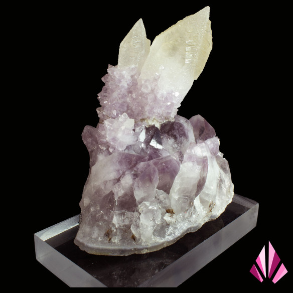 Calcite and Amethyst - Brazil | Ref. 436