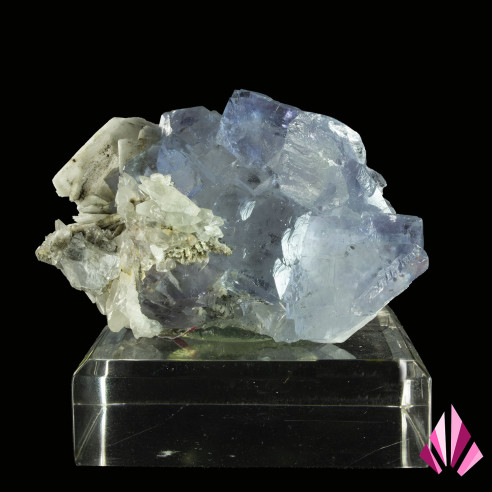 Fluorine calcite baryte Espagne Ref447.