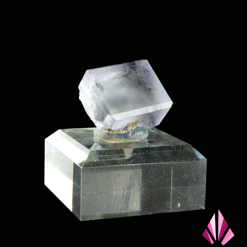 Colorless Fluorite single crystal from Spain Ref462.