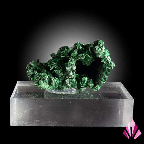 Malachite veloutée RDCongo Ref469.