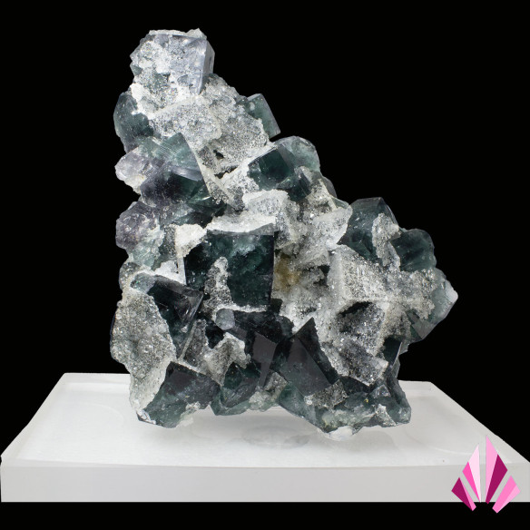 Fluorite & Quartz - Nigeria | Ref. 332