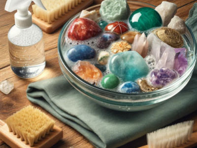 How to maintain and clean your minerals.